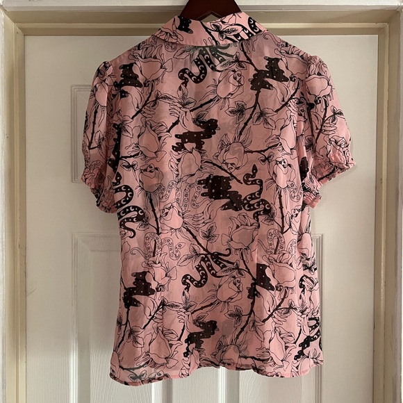 Hell Bunny Fiona Mystic Blouse - Picture 8 of 13